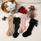 Baby Girls Knee High Bow Socks Soft Cotton Winter And Autumn Kids Socks 3
