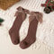 Baby Girls Knee High Bow Socks Soft Cotton Winter And Autumn Kids Socks 10
