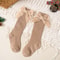 Baby Girls Knee High Bow Socks Soft Cotton Winter And Autumn Kids Socks 12