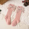 Baby Girls Knee High Bow Socks Soft Cotton Winter And Autumn Kids Socks 8