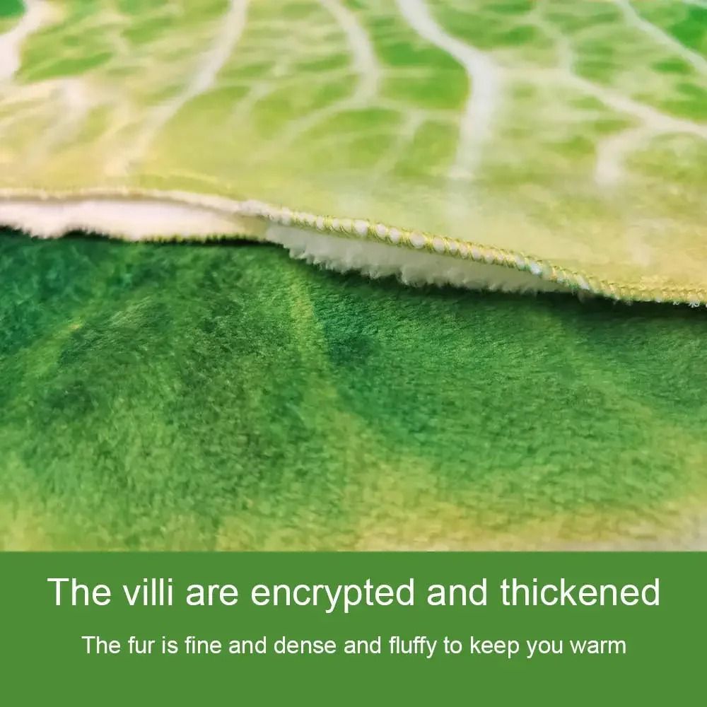 Double Sided Flannel Cabbage Blanket 4