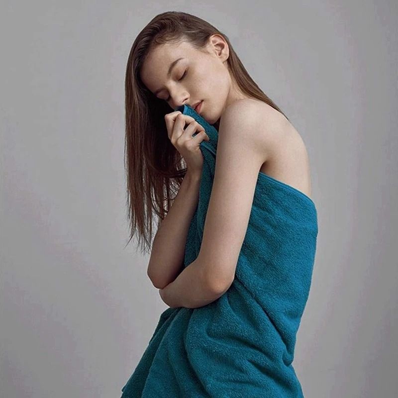 Bathroom Cotton Towel Soft Absorbent Hand And Bath Towel Set 6