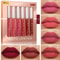 6 Color Matte Liquid Lip Gloss Set Long Lasting Waterproof 7