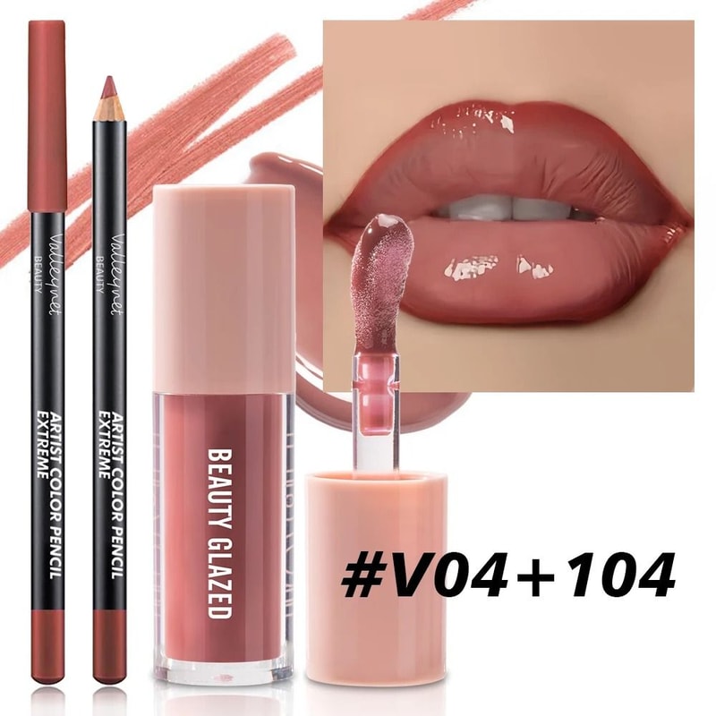 2 Piece Velvet Matte Lip Makeup Set 8