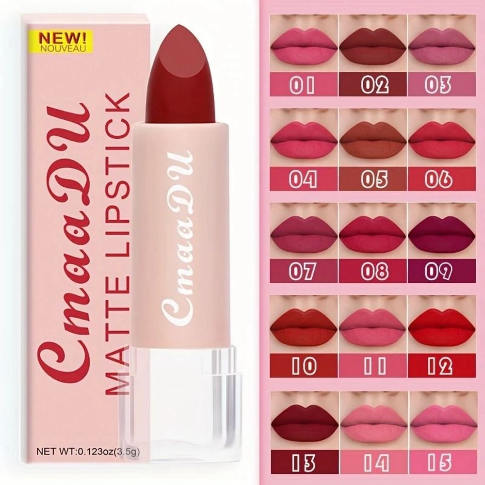 Velvet Matte Lipstick Long Lasting Waterproof Non Stick 0
