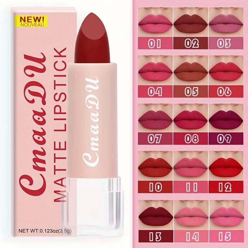 Velvet Matte Lipstick Long Lasting Waterproof Non Stick 0