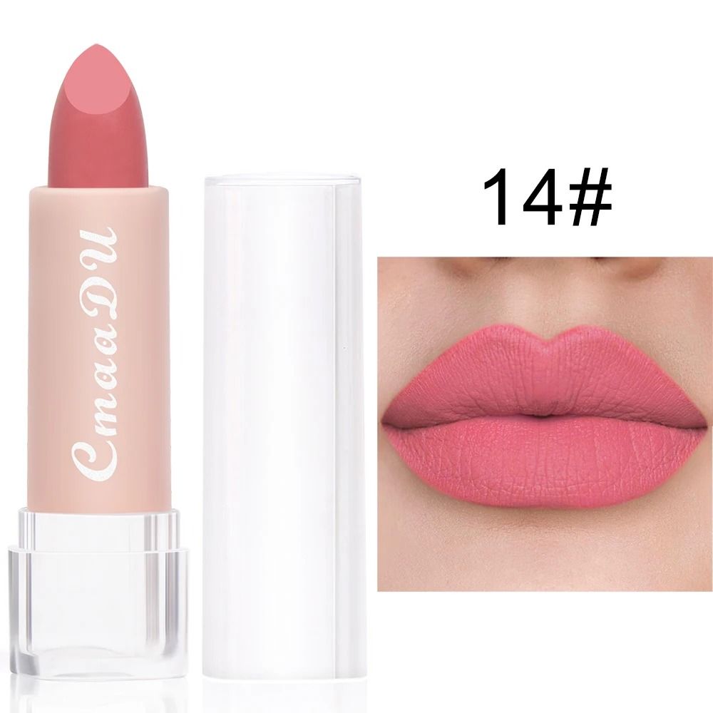 Velvet Matte Lipstick Long Lasting Waterproof Non Stick 19