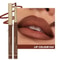 Matte 6 Color Lip Liner Pencil Set Long Lasting Nude And Brown Shades 10