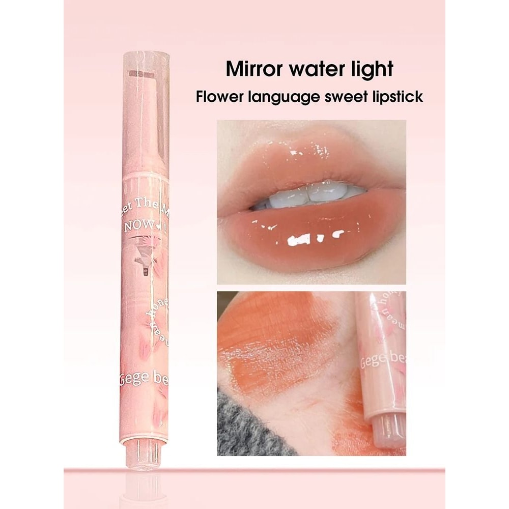 Honey Lipstick Moisturizing Mirror Gloss Jelly Lip Pen 5