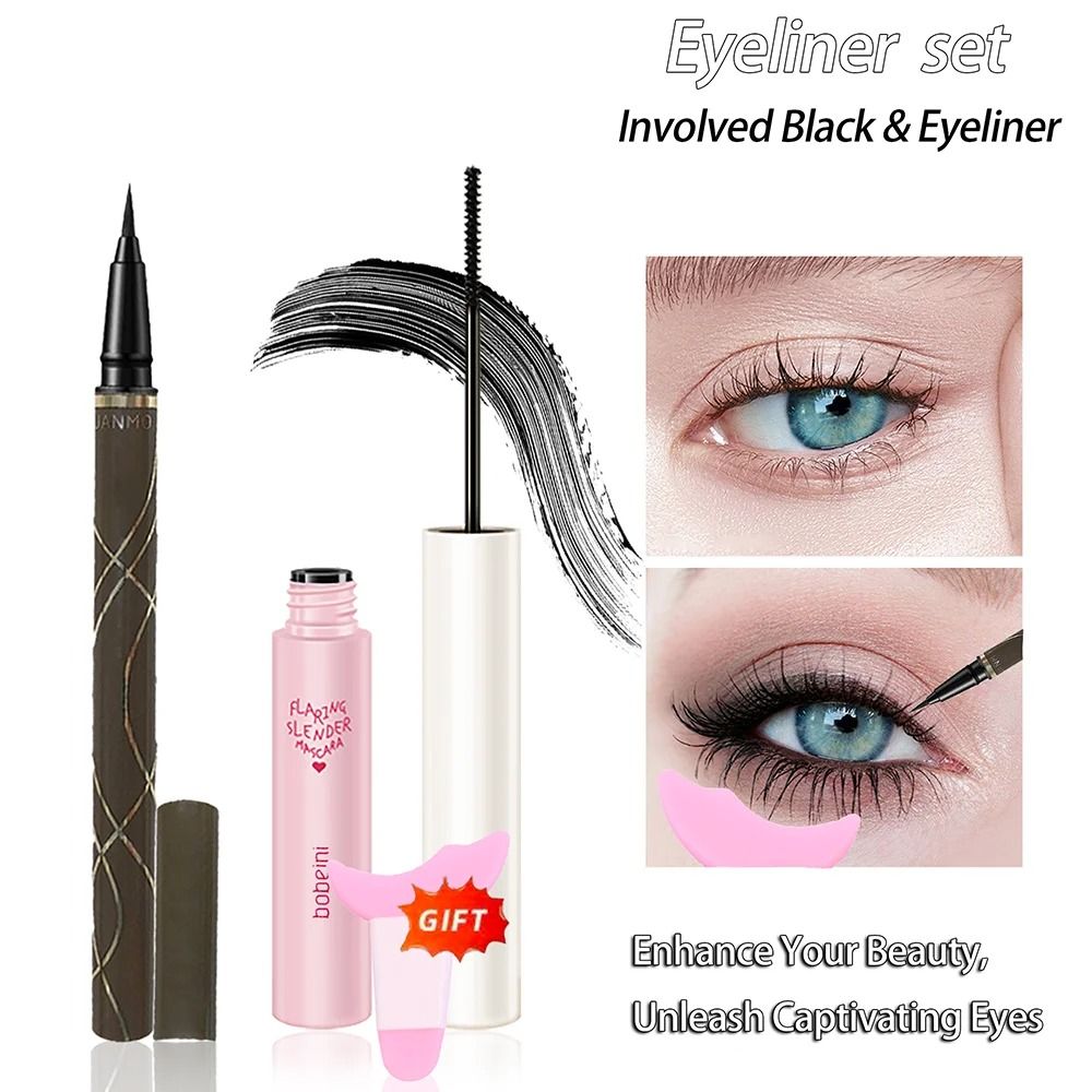 Silk Fiber Curling Mascara Waterproof Lengthening And Volumizing 8