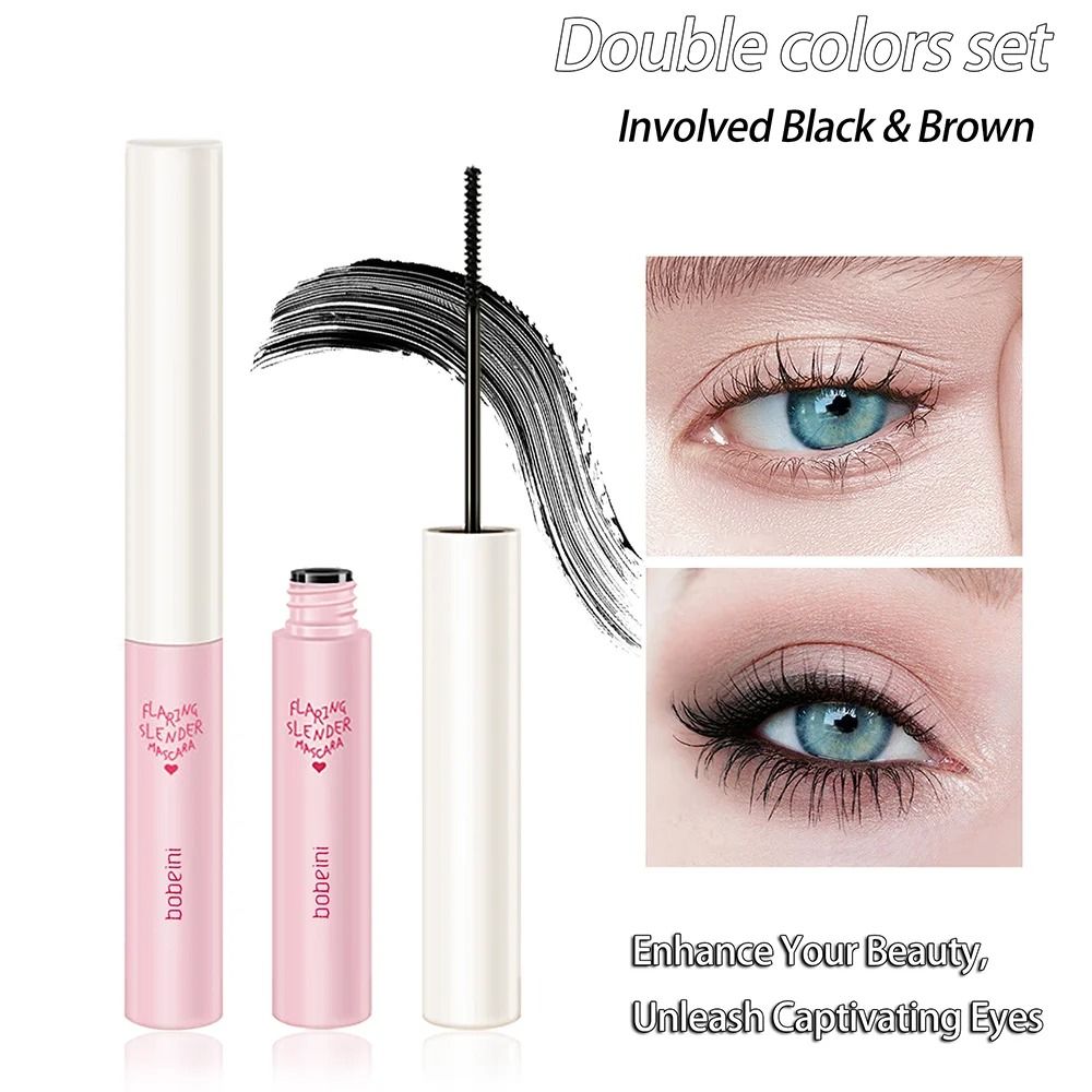 Silk Fiber Curling Mascara Waterproof Lengthening And Volumizing 9