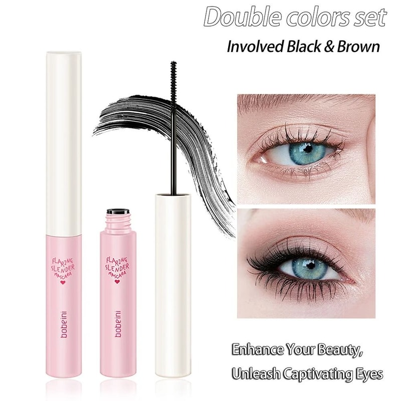Silk Fiber Curling Mascara Waterproof Lengthening And Volumizing 9