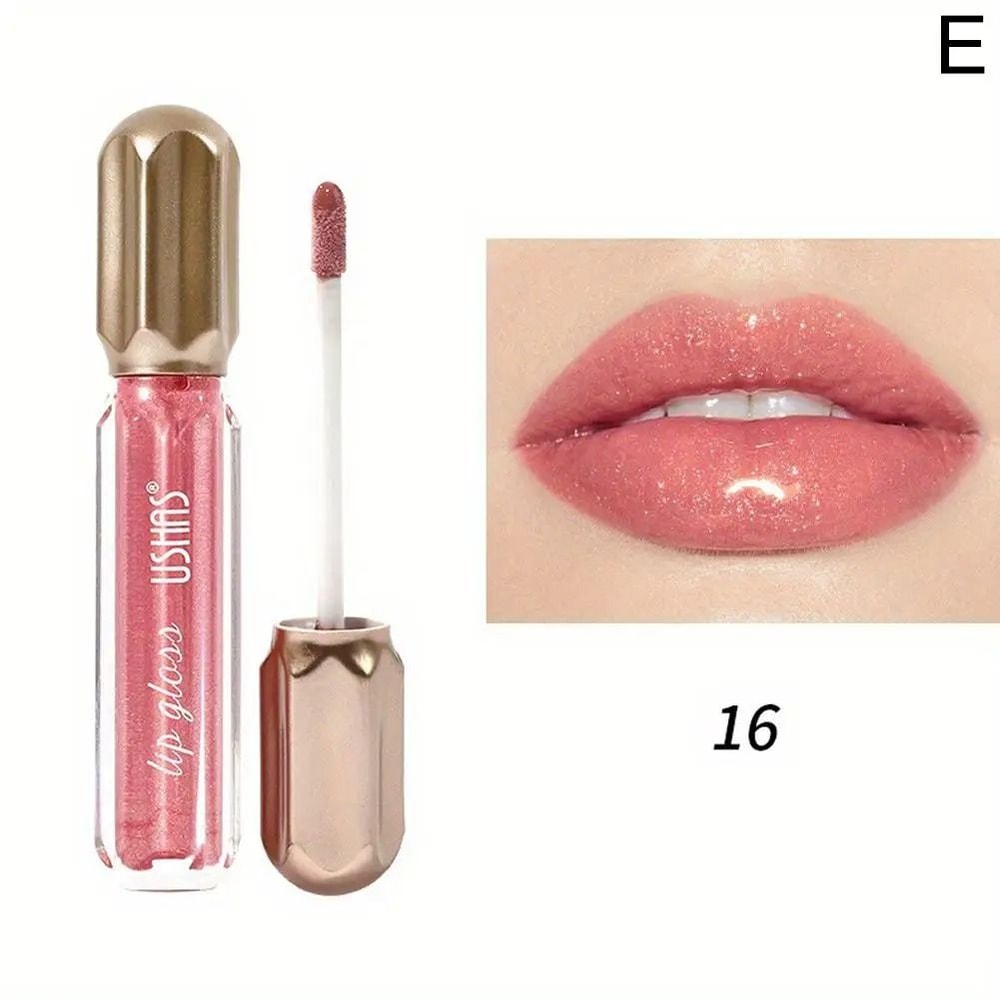 Mirror Pearl Lip Gloss Waterproof Long Lasting Shine 10