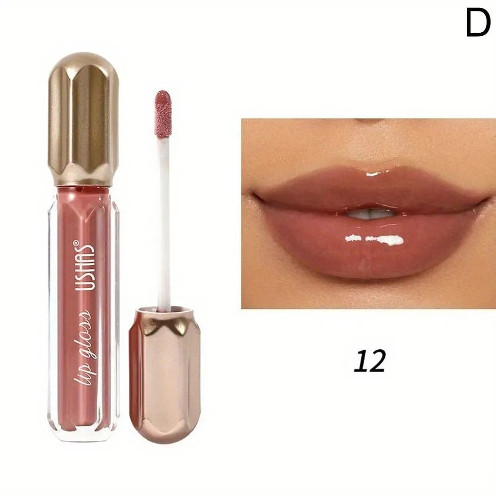 Mirror Pearl Lip Gloss Waterproof Long Lasting Shine 6