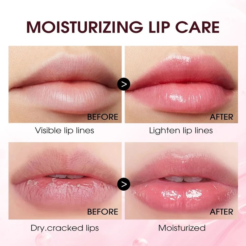 Color Changing Lip Gloss Temperature Sensitive Hydrating Aloe Formula 1