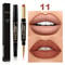 Double Ended Lipstick And Lip Liner Waterproof Long Lasting 15
