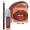 Lip Gloss And Lip Liner Set Waterproof Long Lasting Nude Combo 5