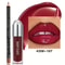 Lip Gloss And Lip Liner Set Waterproof Long Lasting Nude Combo 7