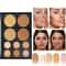 10 Color Concealer Palette Full Coverage Matte Cream 3
