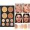 10 Color Concealer Palette Full Coverage Matte Cream 3