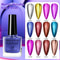 Metallic Nail Polish Mirror Effect Fast Drying 8ml 2