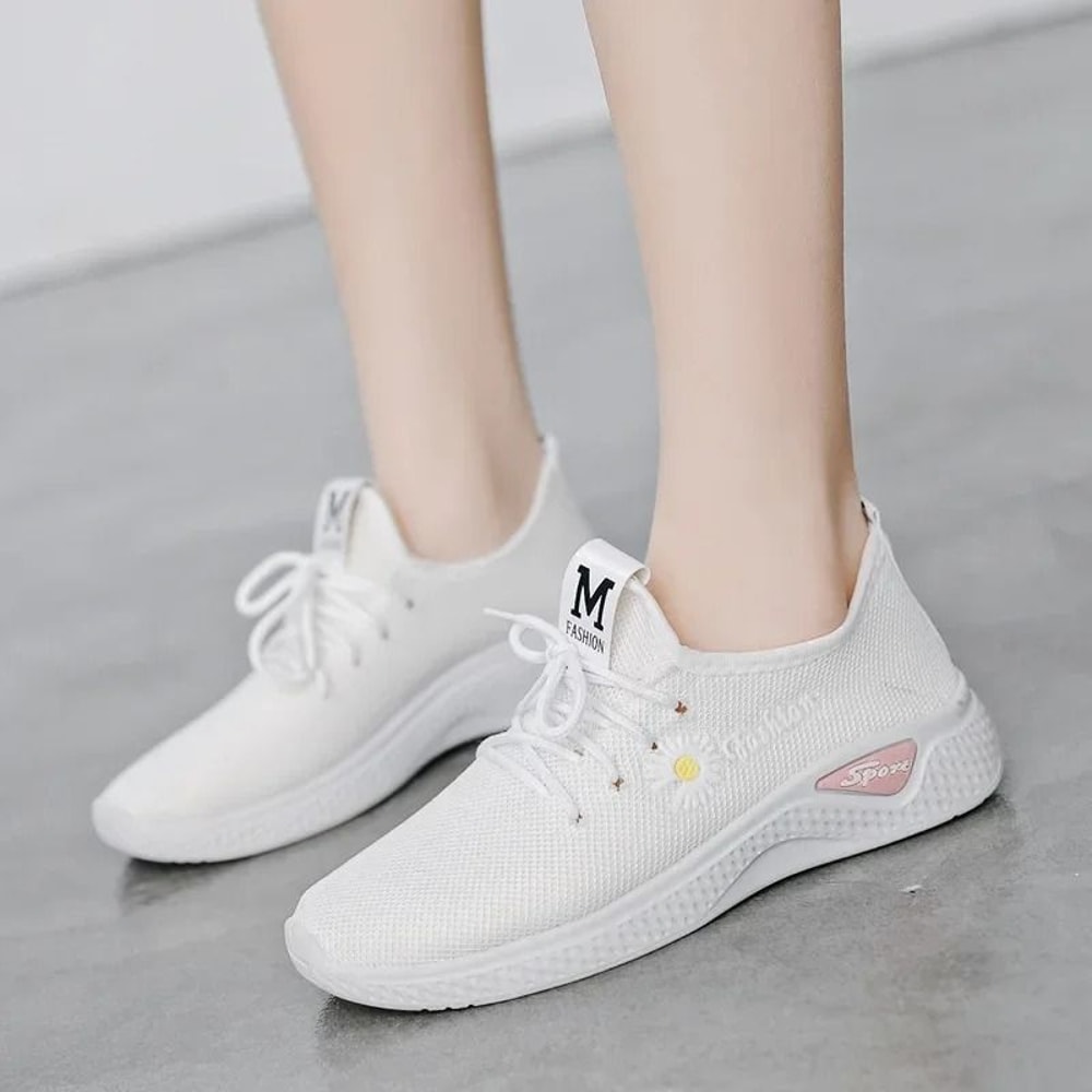Lightweight Womens Breathable Sneakers Soft Sole Comfortable Casual Shoes 9