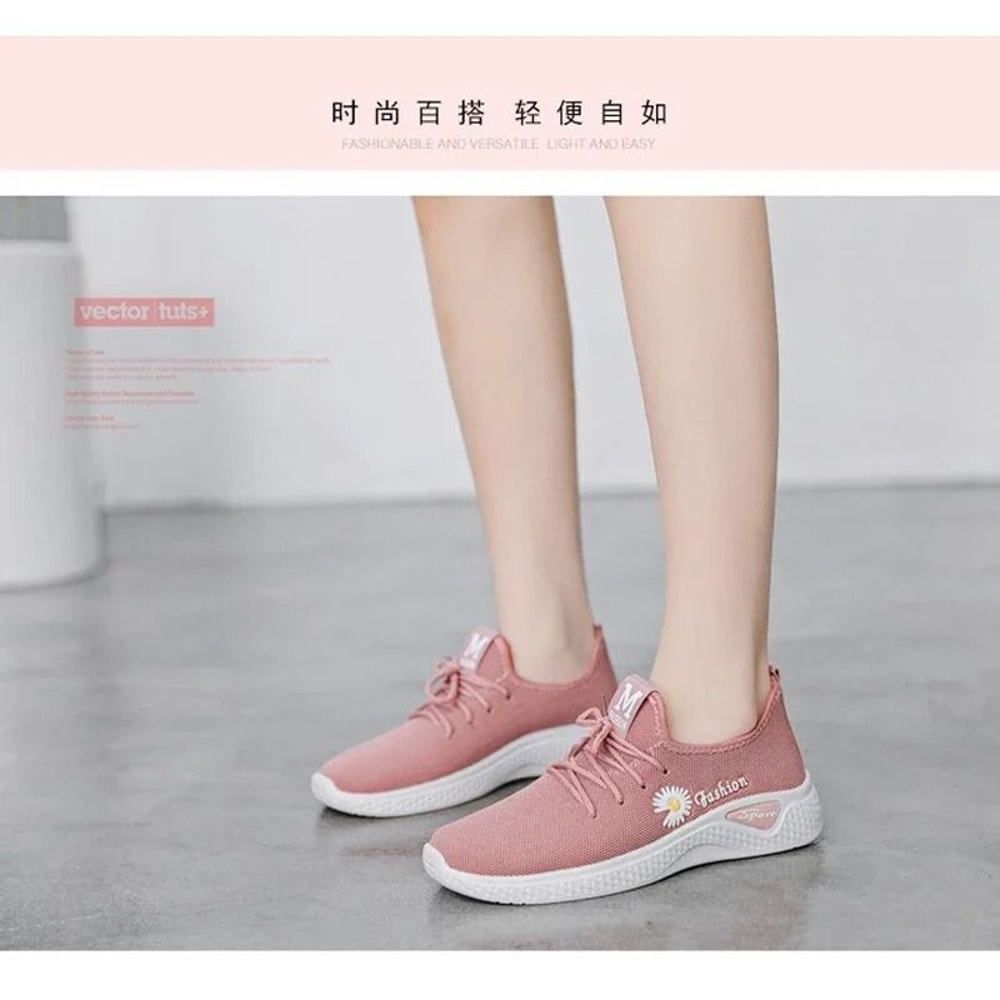 Lightweight Womens Breathable Sneakers Soft Sole Comfortable Casual Shoes 2