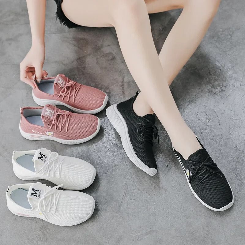 Lightweight Womens Breathable Sneakers Soft Sole Comfortable Casual Shoes 5