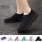 Womens Slip On Vulcanized Sneakers Comfortable Casual Walking Flats 0