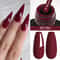 7ml Red Gel Nail Polish Crystal Shine SemiPermanent UVLED SoakOff 12