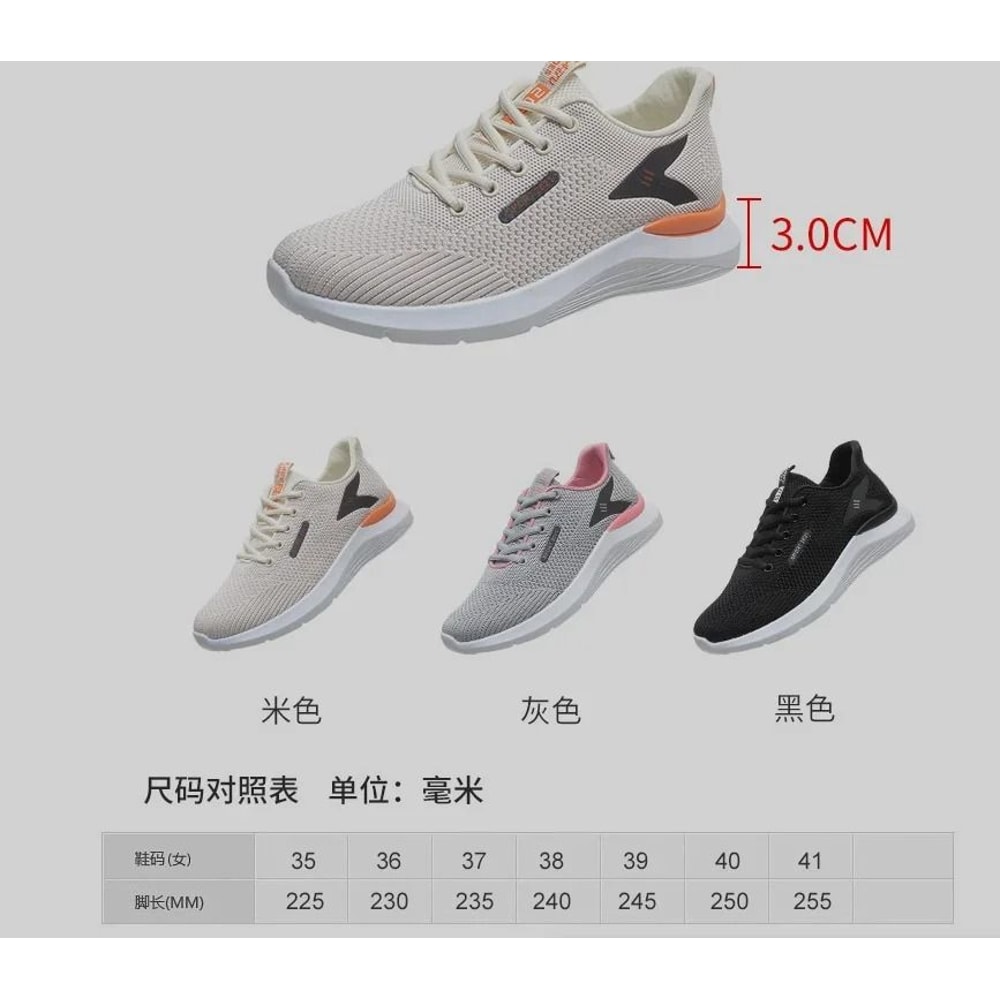 Womens Lightweight Spring And Summer Sneakers Soft Sole Casual Walking Shoes 4