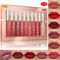 10 Piece Matte Velvet Nude Lip Gloss Set Waterproof Non Stick Long Lasting Liquid Lipsticks 6