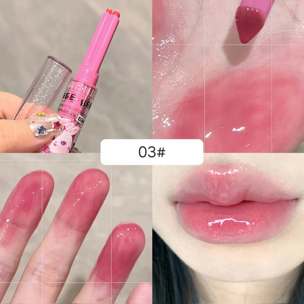Garden Pink Rabbit Lip Gloss Balm 10