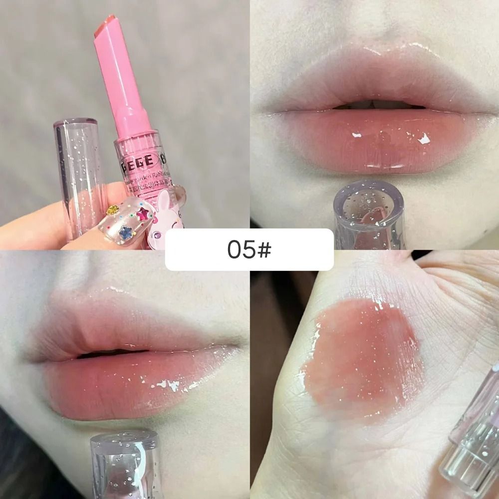 Garden Pink Rabbit Lip Gloss Balm 6