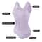 Women Tummy Control Bodysuit Shapewear With Zipper Belt 1