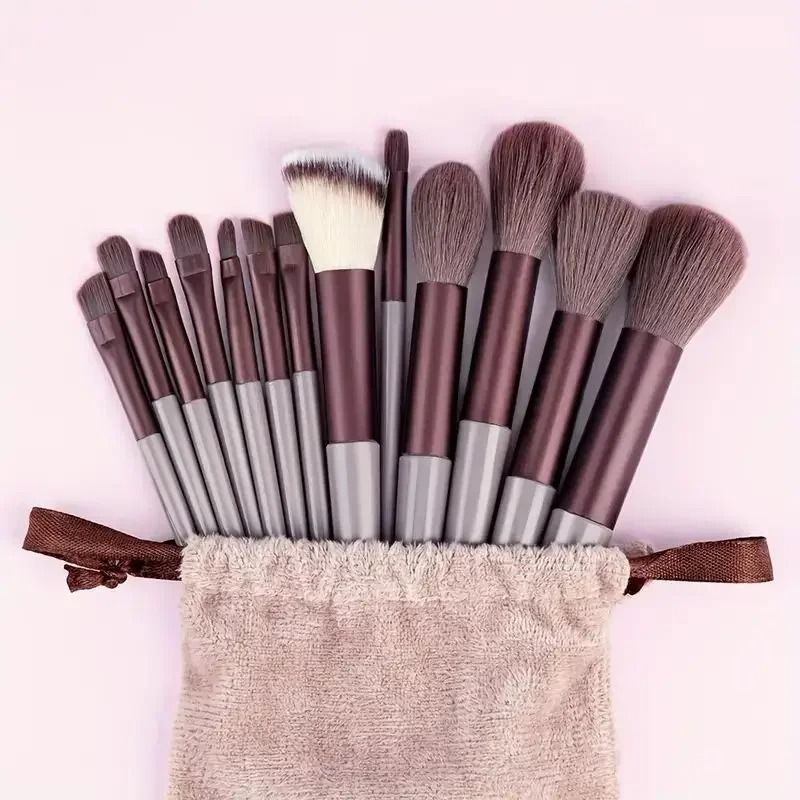 Soft Fluffy Professional Makeup Brush Set For Foundation And Eyeshadow 18