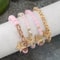 Butterfly Beaded Bracelet Set For Women Bohemian Style Elastic Bangles 1