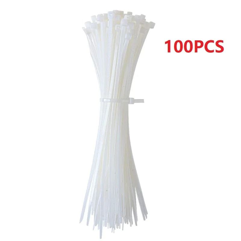 Nylon Self Adhesive Cable Tie Organizer Set Reusable Wire Management Fixers 6