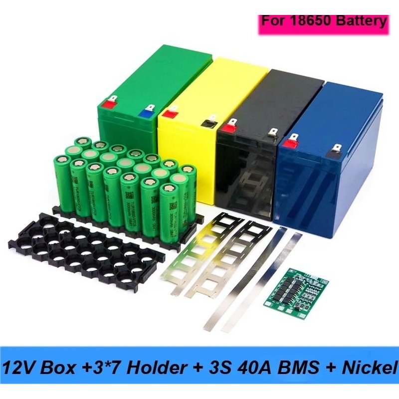 Battery Storage Box 12V 7Ah To 20Ah With 3S BMS For Lead Acid Replacement 0