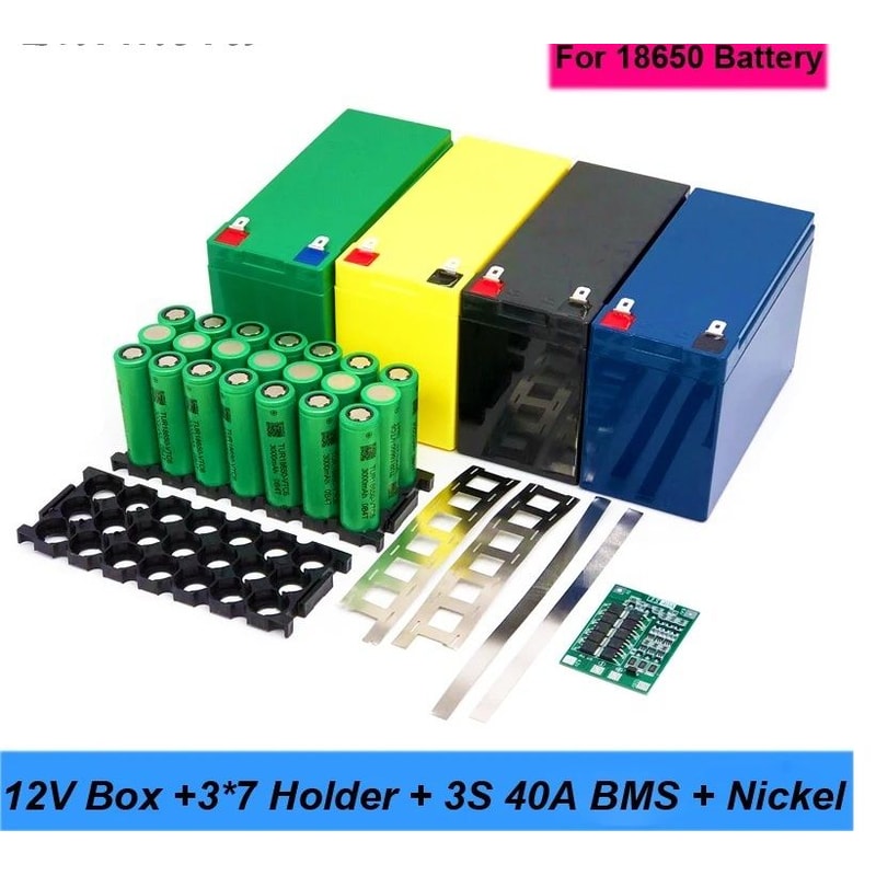 Battery Storage Box 12V 7Ah To 20Ah With 3S BMS For Lead Acid Replacement 1