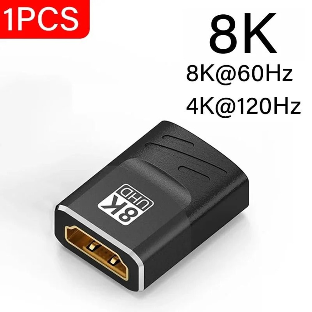 8K HDMI Extender Female To Female Cable Adapter Connector 7