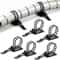 Cable Tie Wire Management Clips Adjustable Cable Organizer Set 10 Piece 0