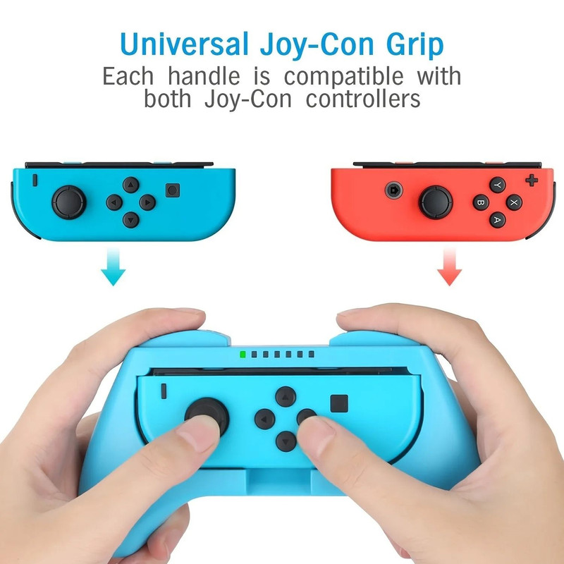 Joycon Grip Controller Set For Switch Gaming 2 Piece Accessory Pack 0