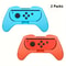 Joycon Grip Controller Set For Switch Gaming 2 Piece Accessory Pack 4