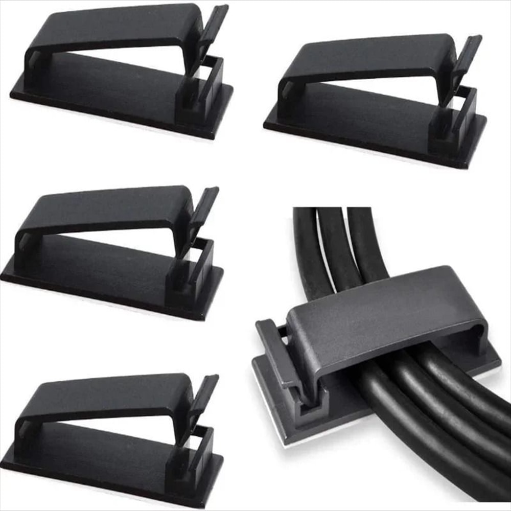 Cable Fixing Clip Wire Sorting Buckle Organizer Set 10 Piece 0