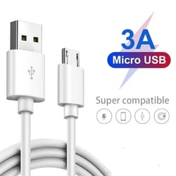 micro usb cable 3a fast charging data wire for android phones and devices