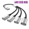 4 In 1 USB Splitter Cable USB 20 Power Extender 1 To 4 Adapter Hub 7