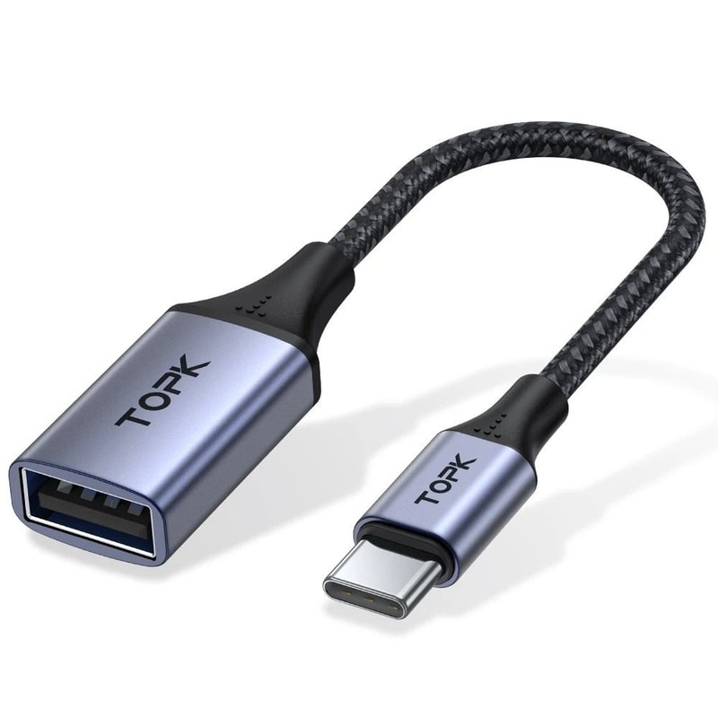USB C To USB Adapter OTG Cable Type C Male To USB 30 Female Converter 0