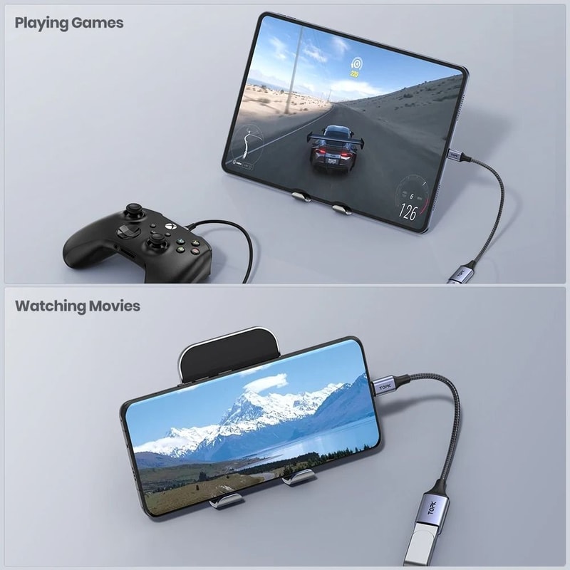 USB C To USB Adapter OTG Cable Type C Male To USB 30 Female Converter 3