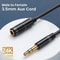 35mm Audio Extension Cable Male To Female Stereo Aux Cord 0